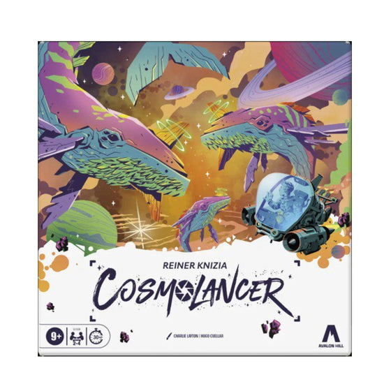 Cosmolancer Reiner Knizia Board Game Strategy Tabletop Game for Players and Game Nights