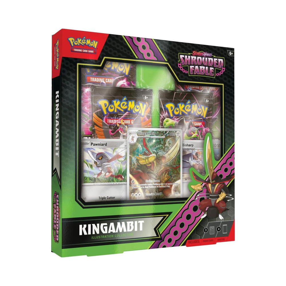 Pokemon TCG Kingambit Illustration Collection Trading Card Game Box Set