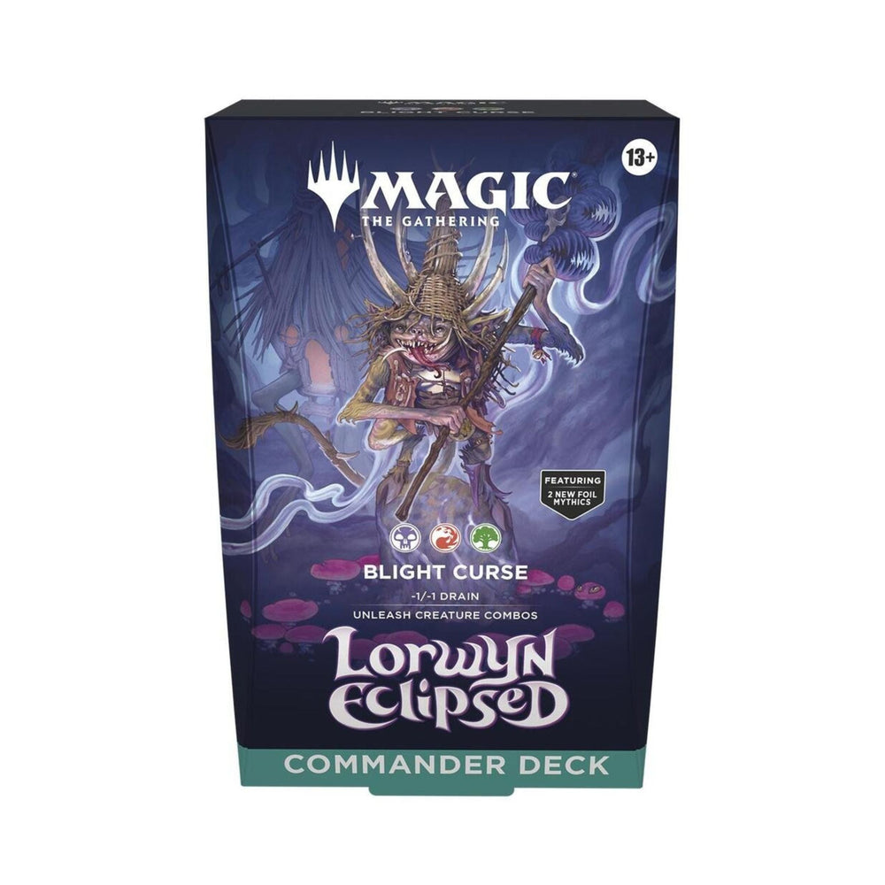 Magic: The Gathering TCG Lorwyn Eclipsed Commander Deck - Blight Curse Commander Deck