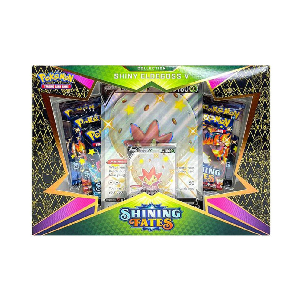 Pokemon TCG Shining Fates Shiny Eldegoss V Box - Booster Packs Promo Card