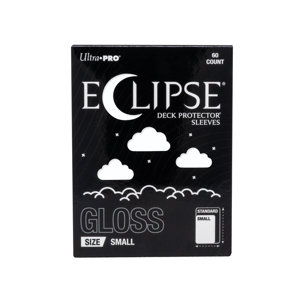 Ultra PRO Eclipse Gloss Small Deck Protector Sleeves Arctic White 60CT - Opaque Card Sleeves for TCG, Trading Cards, Card Game Deck, Collectibles Protection (PRE-ORDER AUGUST)