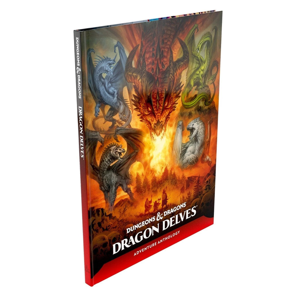 Dungeons & Dragons: Dragon Delves Hardcover Book | D&D Adventure Book for Dragon Masters & Roleplayers