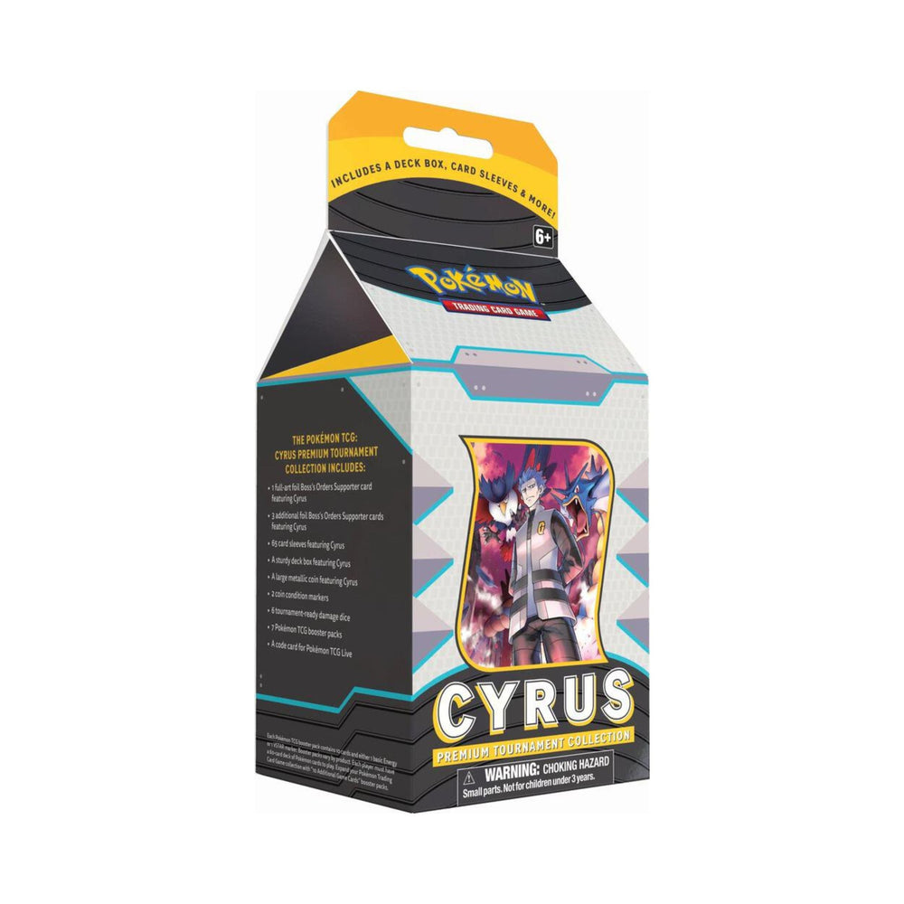Pokemon TCG Cyrus Premium Tournament Collection Box Trading Card Game Accessories Set