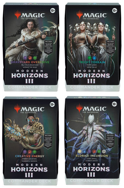 Magic: The Gathering - Modern Horizons 3 Commander Deck Set of 4