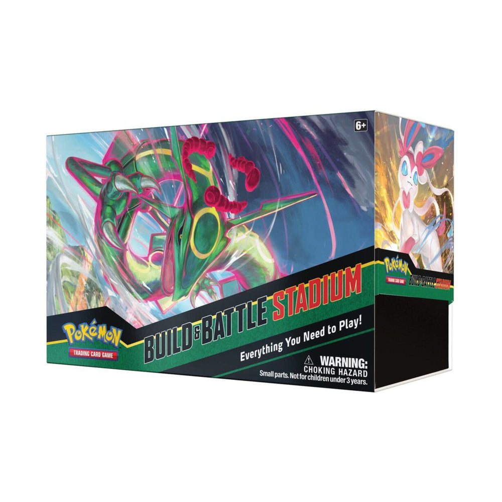 Pokemon TCG Evolving Skies Build and Battle Stadium Box Trading Card Game Cards Set