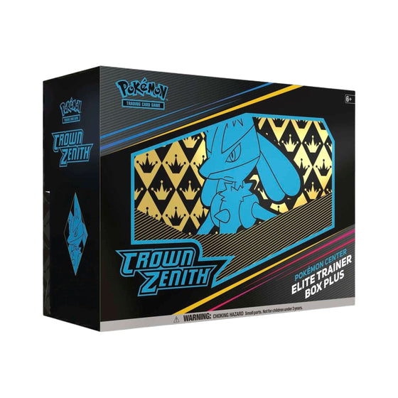 Pokemon TCG Crown Zenith Pokemon Center Elite Trainer Box Plus Sealed Box