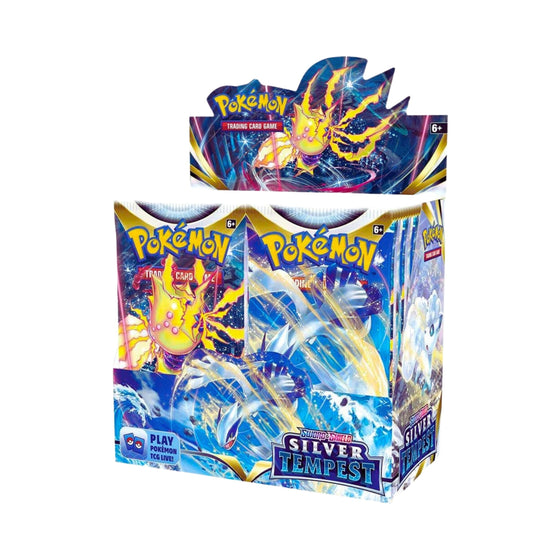 Pokémon TCG Sword & Shield Silver Tempest Booster Box – Sealed Pokémon Cards for Collectors & Trading Card Game