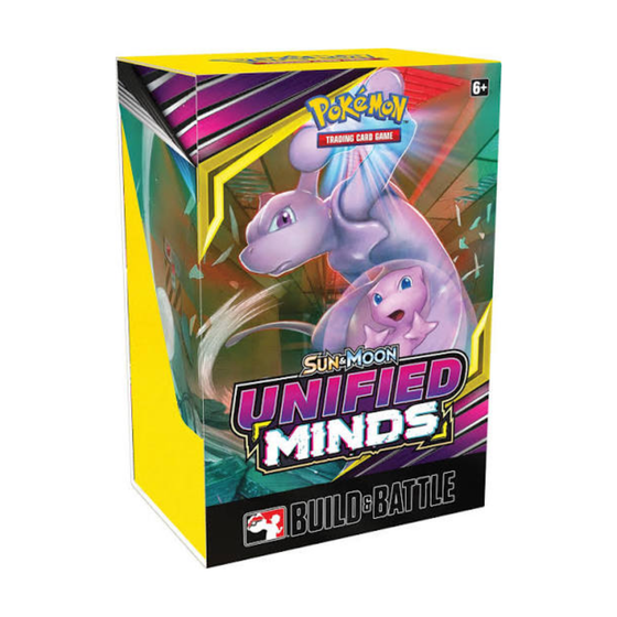 Pokemon TCG Sun and Moon Unified Minds Build and Battle Box Trading Card Game Set