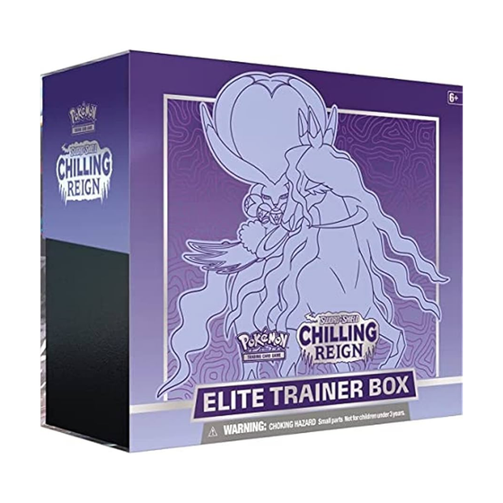 Pokemon TCG Sword and Shield Chilling Reign Elite Trainer Box Shadow Rider