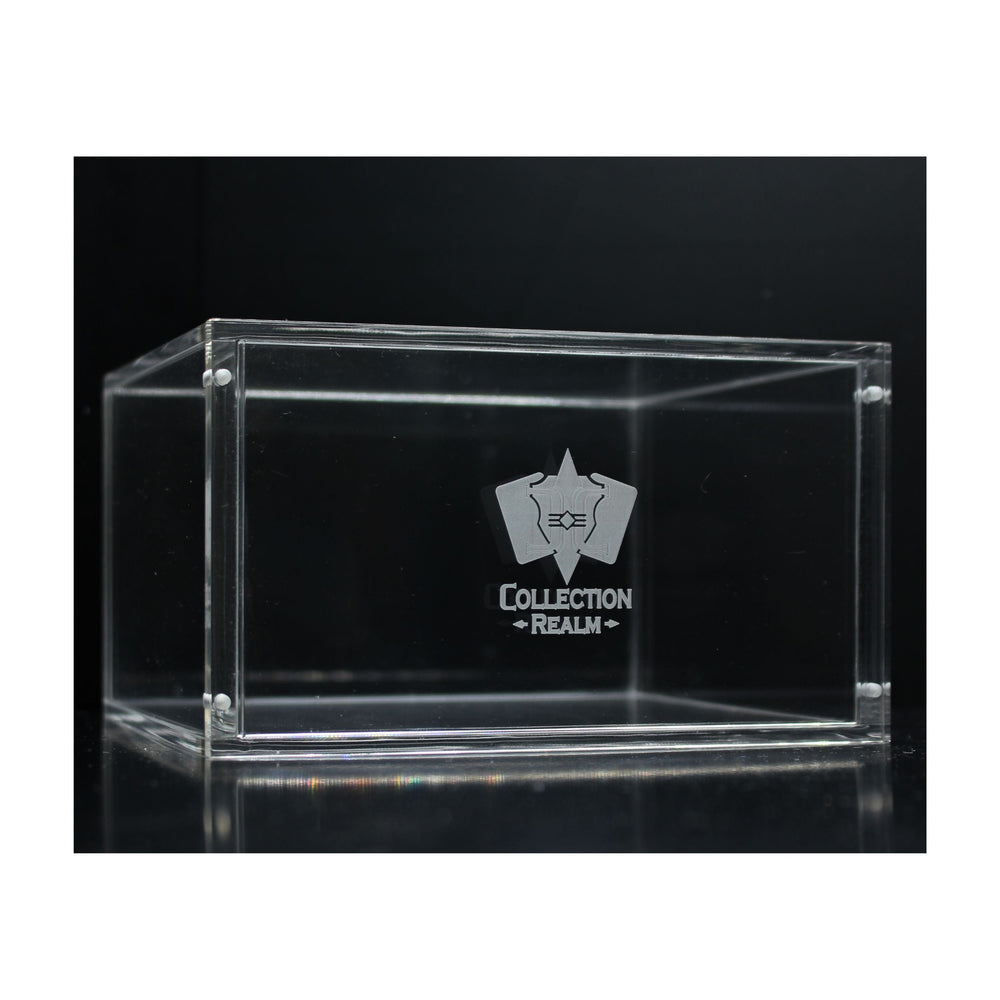 Pokémon Booster Box Acrylic Display Case – Stackable Clear Acrylic Protector with Magnetic Lid, UV Protection, Dust & Moisture Resistant for Collectors, 1-Pack