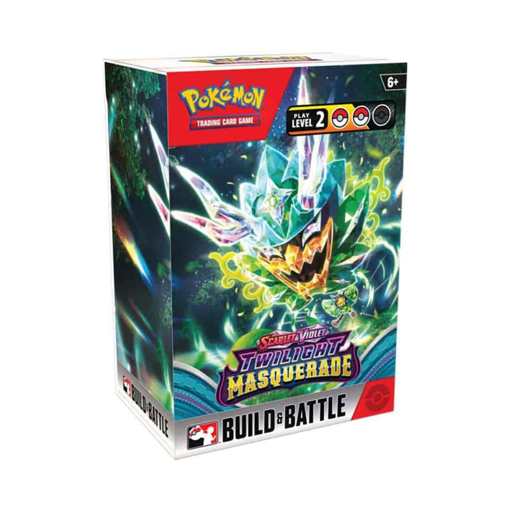 Pokemon TCG SV06 Scarlet and Violet Twilight Masquerade Build and Battle Box with Packs