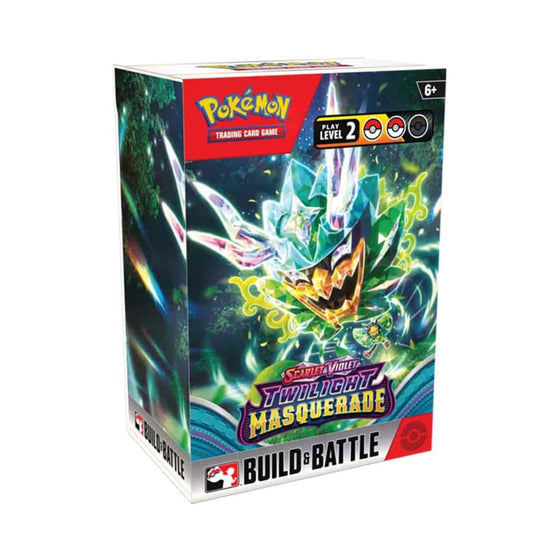 Pokemon TCG SV06 Scarlet and Violet Twilight Masquerade Build and Battle Box with Packs