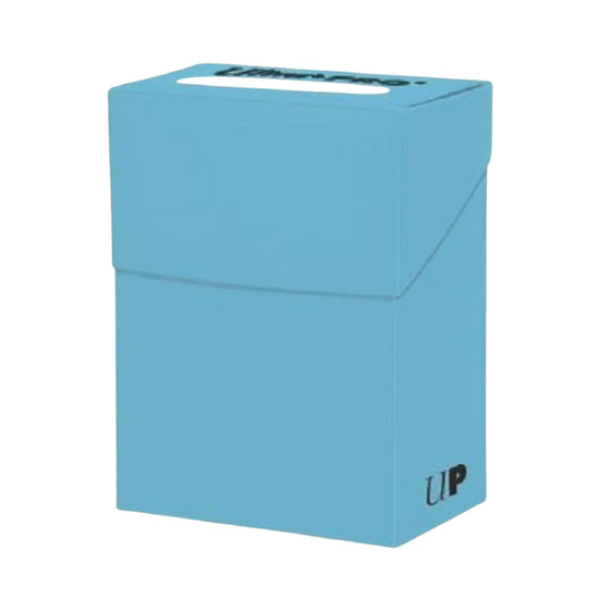 Ultra Pro Deck Box Light Blue – 80+ Card Storage for Pokemon TCG and MTG