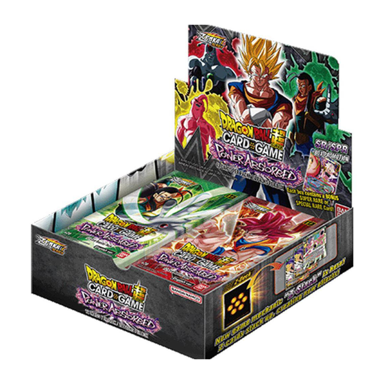 Bandai Dragon Ball Super Card Game B20 Power Absorbed Booster Box