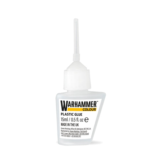 Warhammer Plastic Glue 0.5 Fl Oz Miniature Modeling Adhesive for Plastic Models