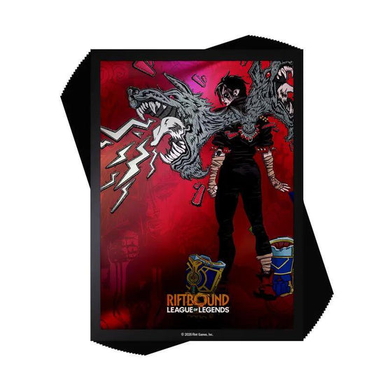 Riftbound Vi Piltover Enforcer Card Sleeves Standard Size TCG Deck Protector Sleeves