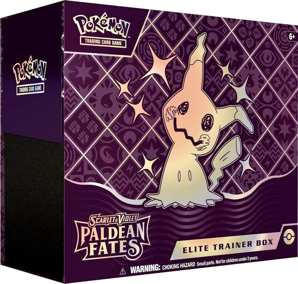 Pokemon TCG Scarlet & Violet Paldean Fates ETB Elite Trainer Box Sealed