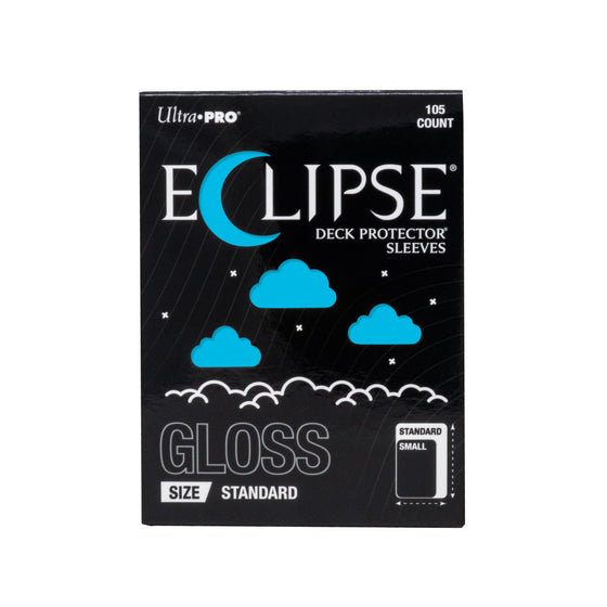 Ultra Pro Eclipse Gloss Sky Blue Deck Protector Sleeves 105CT – Opaque TCG Card Game Sleeves, Smooth Shuffle, Split-Resistant for Trading Cards, Collectibles & Card Deck Display