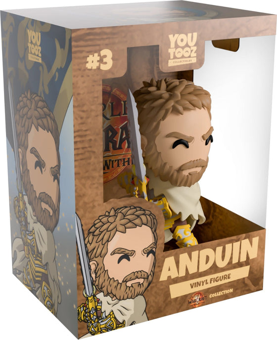 Anduin Youtooz World of Warcraft Collection - Approx. 4.5" Collectible Vinyl Figure #3 with Window Display Box