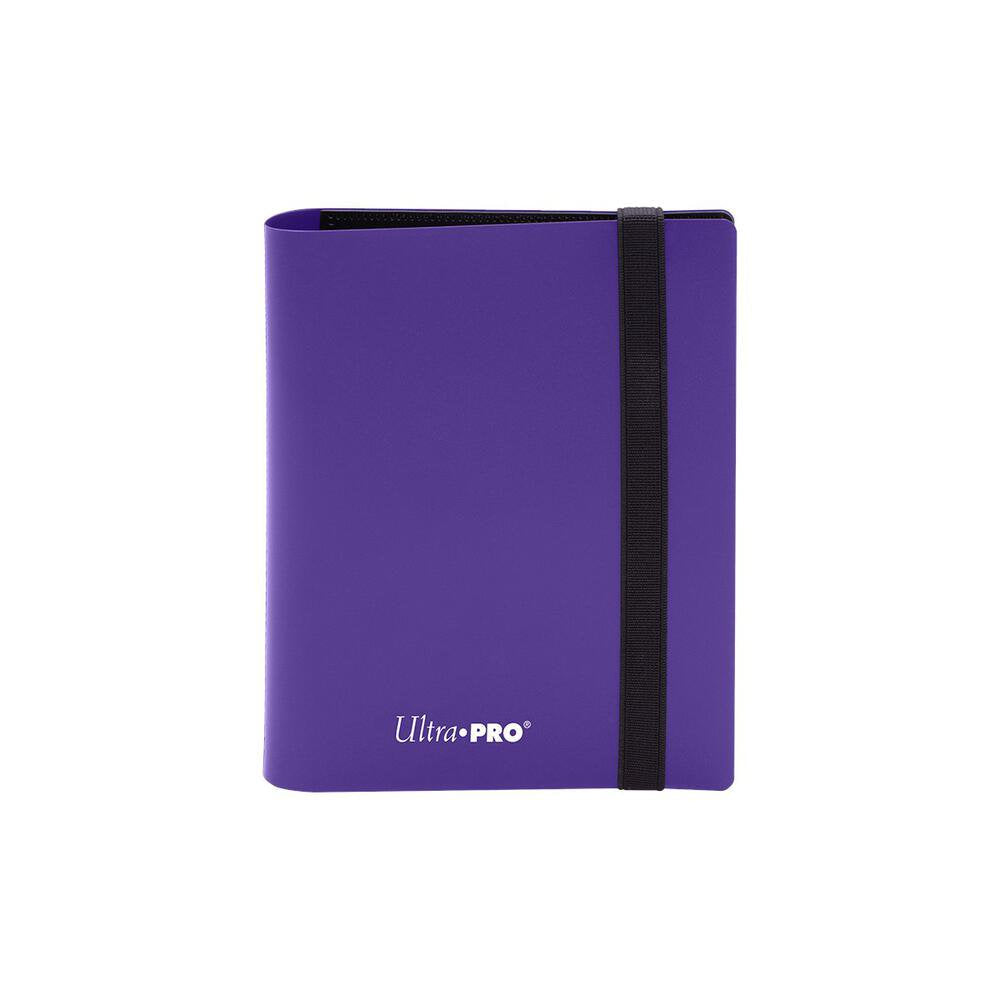 Ultra PRO Binder 4 Pocket Purple Card Binder Album Holds 160 Cards Storage