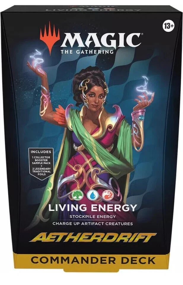 Magic The Gathering Commander Deck Aetherdrift - Living Energy