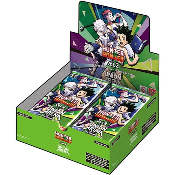 Union Arena TCG Hunter X Hunter Vol.2 Booster Box – 16 Packs Collectible Card Game