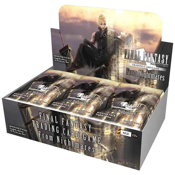 Final Fantasy TCG From Nightmares Booster Box – Trading Card Game Set