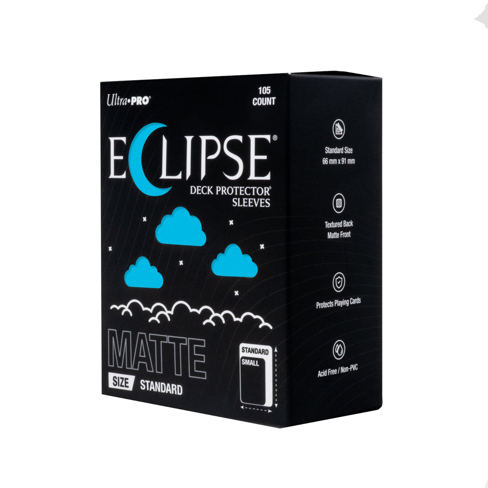 Ultra PRO Eclipse Matte Standard Deck Protector Sleeves Sky Blue 105CT – Durable Opaque Card Sleeves for Trading Cards, TCG, Card Games, Collectible Card Game Protection (PRE-ORDER AUGUST)