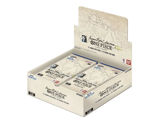 Bandai One Piece Card Game EB 02 Anime 25th Collection Booster Box 24 Packs