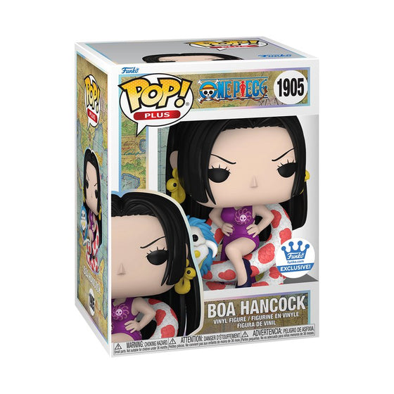 Boa Hancock Funko Pop! Plus One Piece - Approx. 3.85" Collectible Exclusive Vinyl Figure #1905 with Display Box Protector Case
