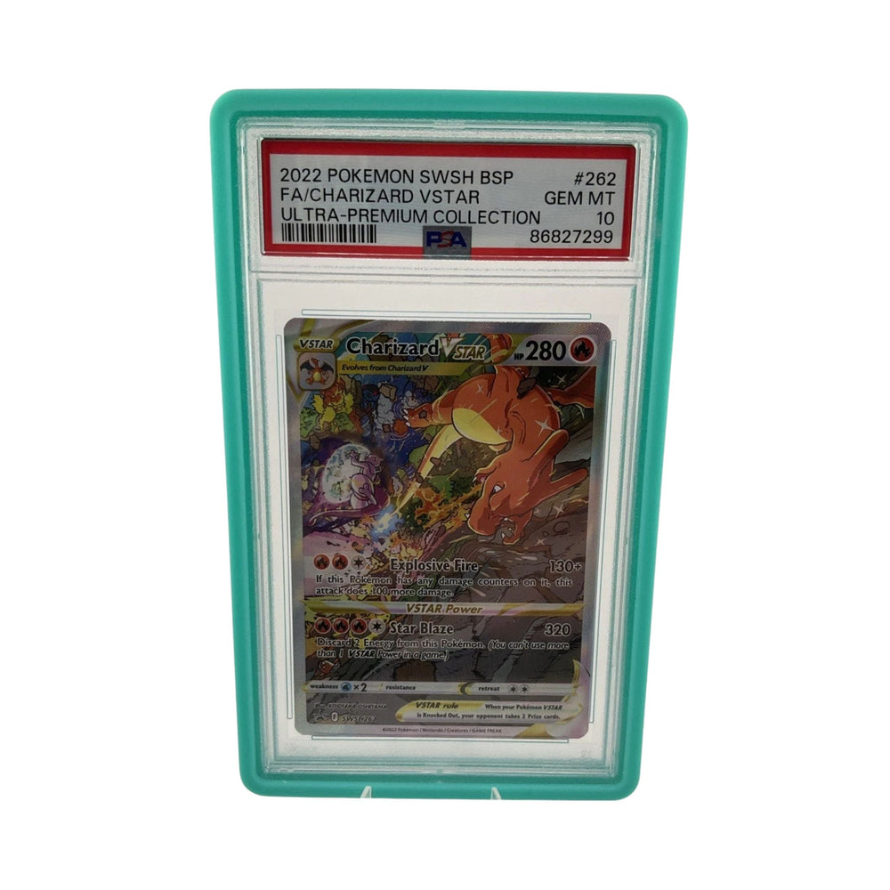 2022 POKEMON SWSH BLACK STAR PROMO #262 FULL ART/CHARIZARD VSTAR PSA 10 GEM MINT