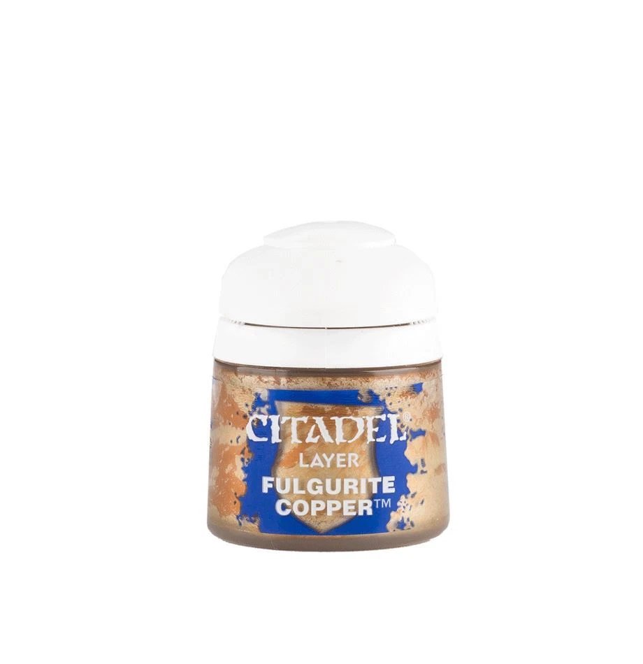 Warhammer Citadel Base Fulgurite Copper Paint Bottle 12ml