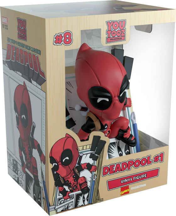 Deadpool #1 Youtooz Deadpool Collection - Approx. 5.1" Collectible Vinyl Figure #8 with Window Display Box